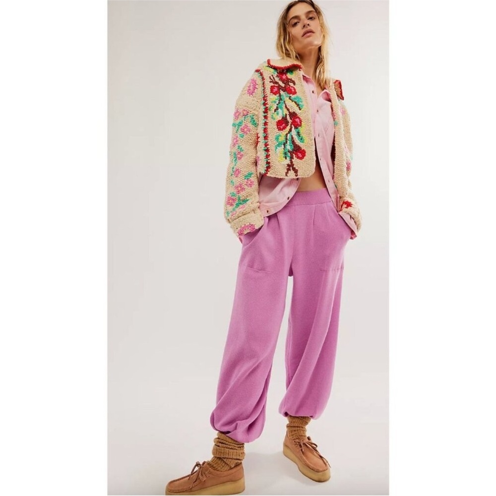 Free People Multicolor Crochet Cardigan - Picture 3 of 7